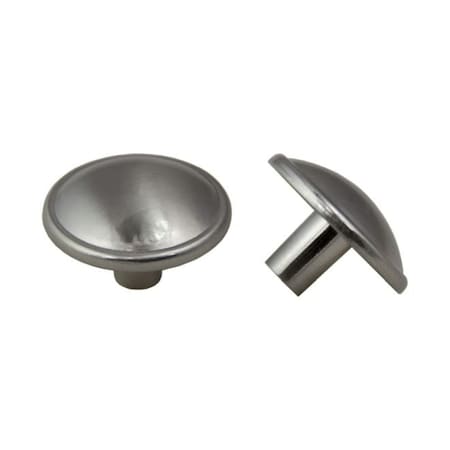 Crown 1-1/4" Cabinet Knob Satin Nickel Finish CHK7141SN